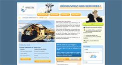 Desktop Screenshot of clinique-veterinaire-valleiry.com
